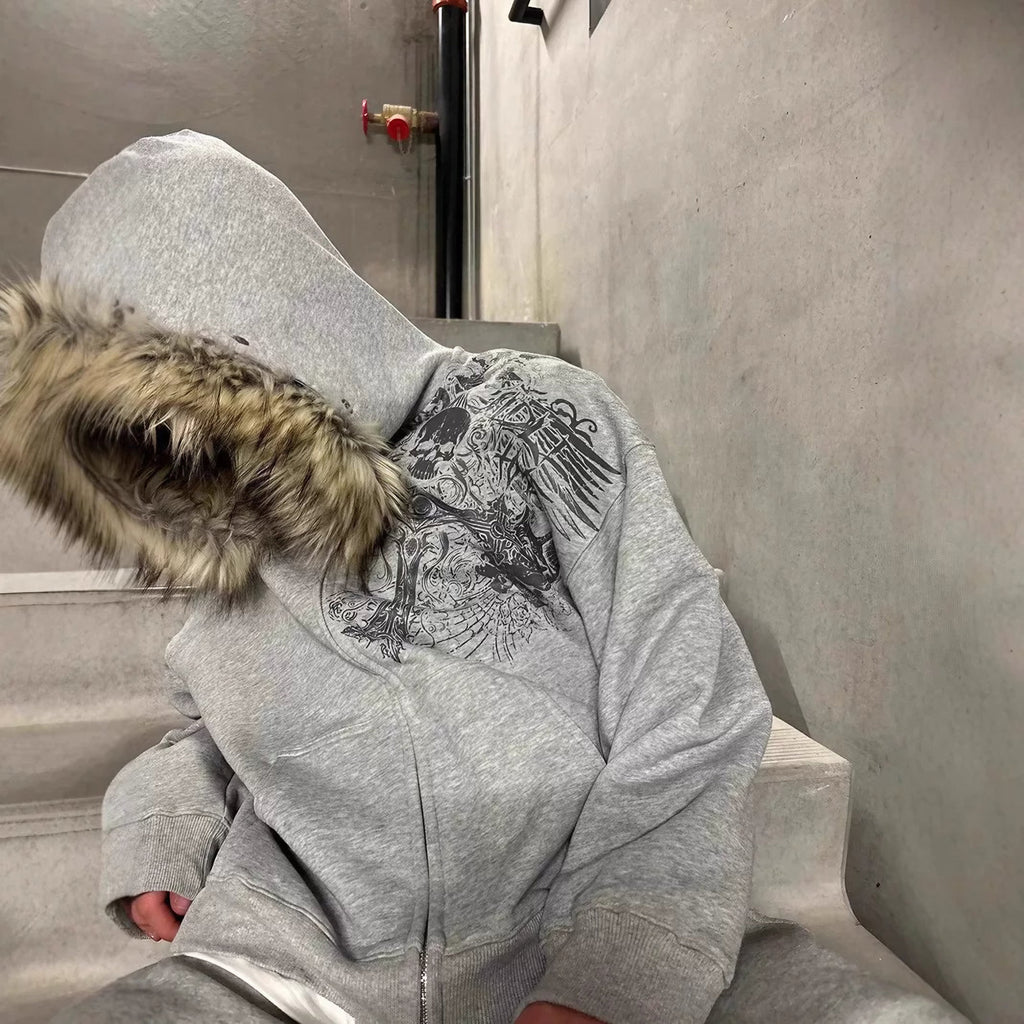 REAPER FUR HOODIE
