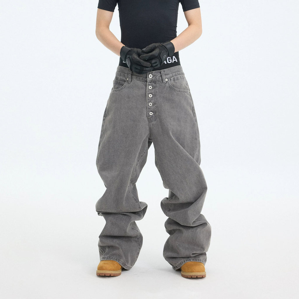 TRUVELD WIDE DENIM PANTS