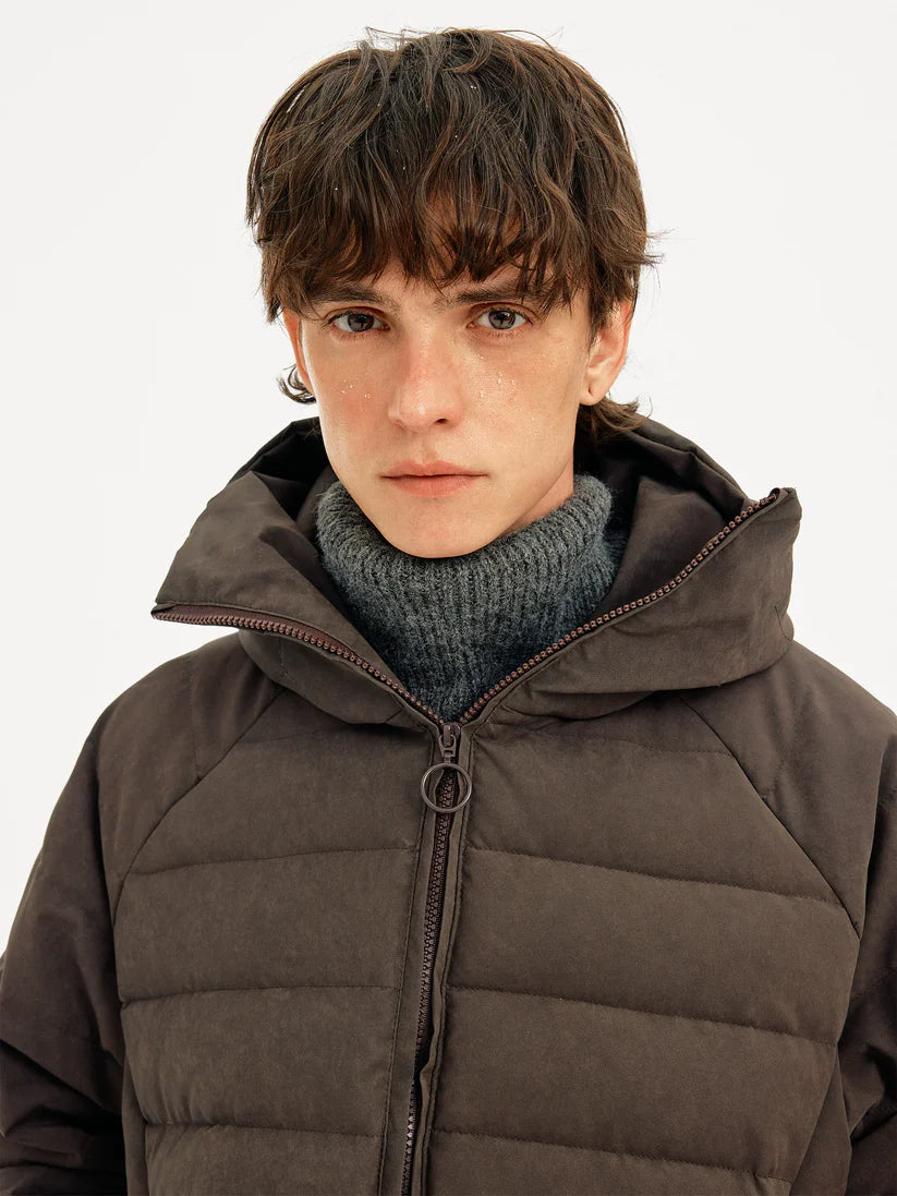 HIGH-NECK MICRO DOWN JACKET