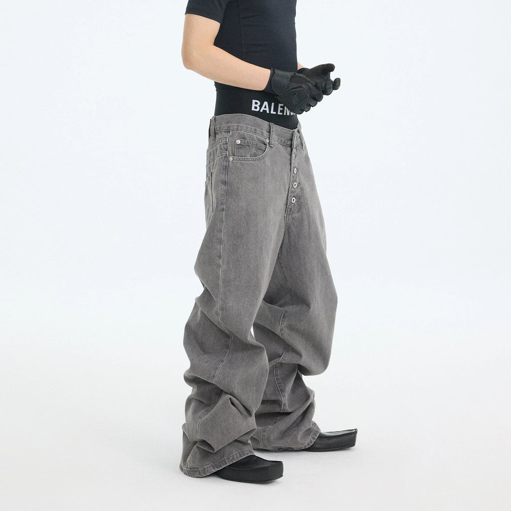 TRUVELD WIDE DENIM PANTS