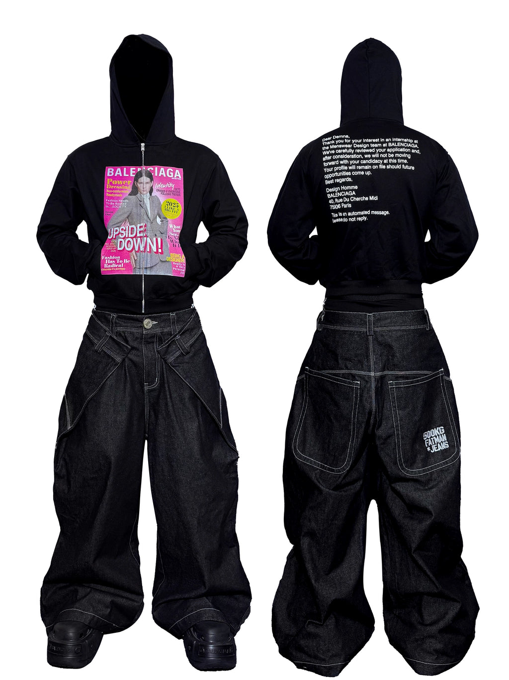 A SALUTE TO DEMNA BOOTLEG HOODIE