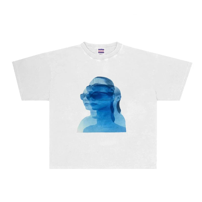 Ghosting Portrait T-Shirts