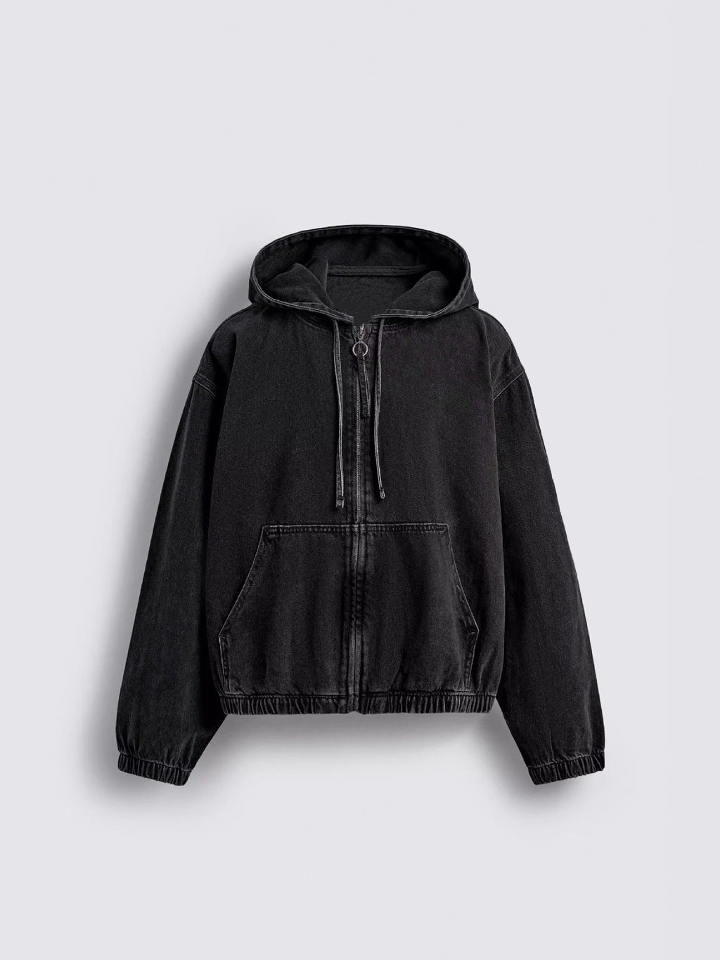 AZURE DENIM HOODIE