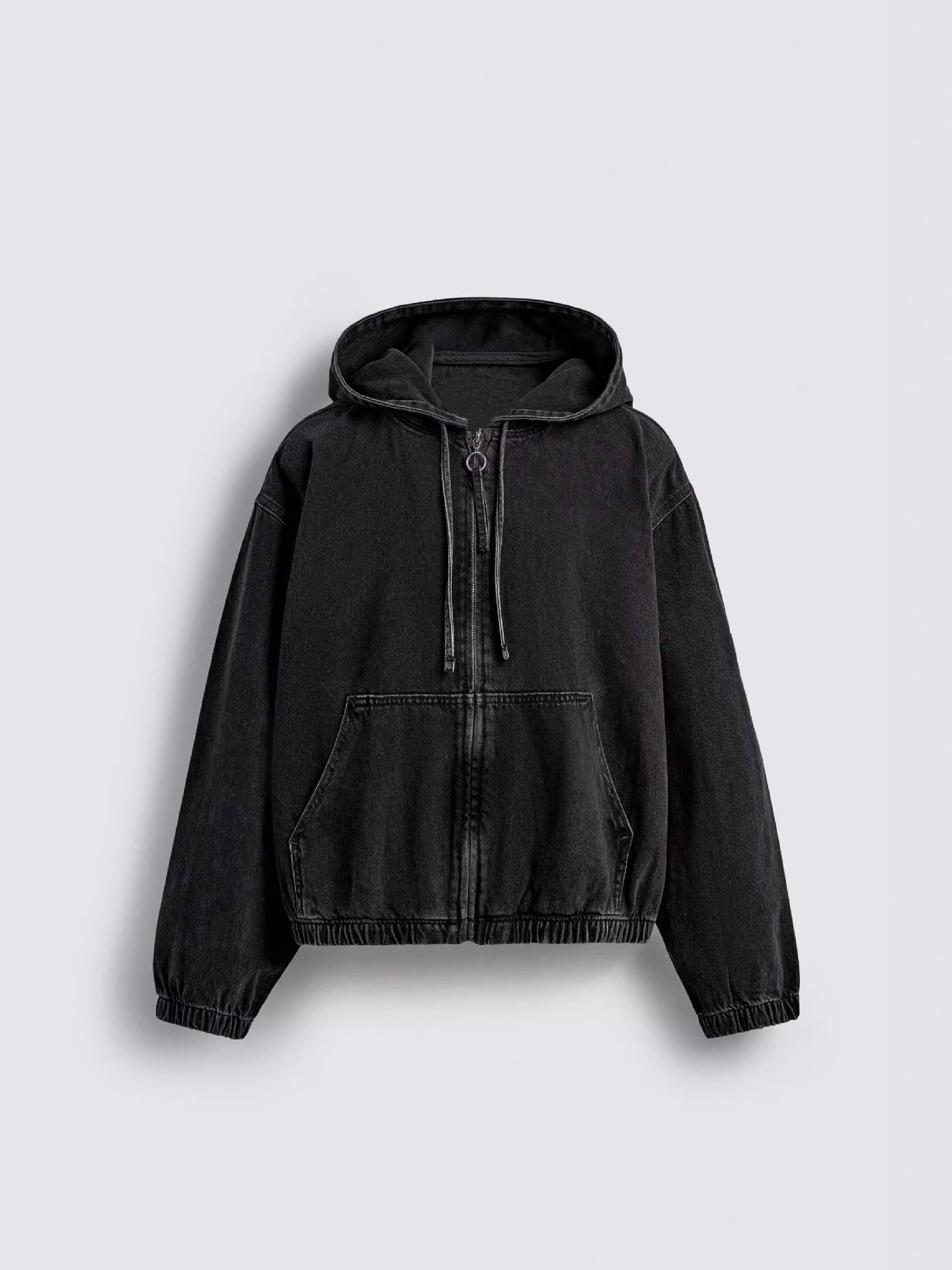 AZURE DENIM HOODIE