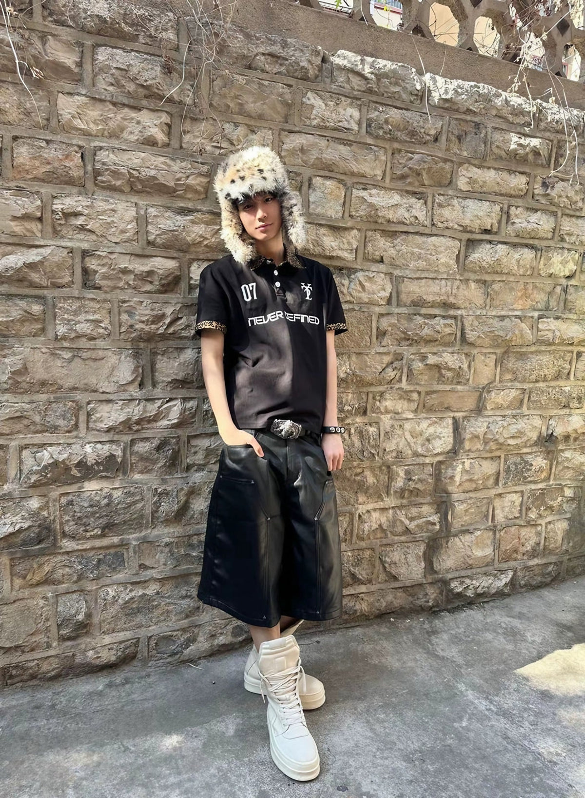 WAXCOATED FROUD SHORTS