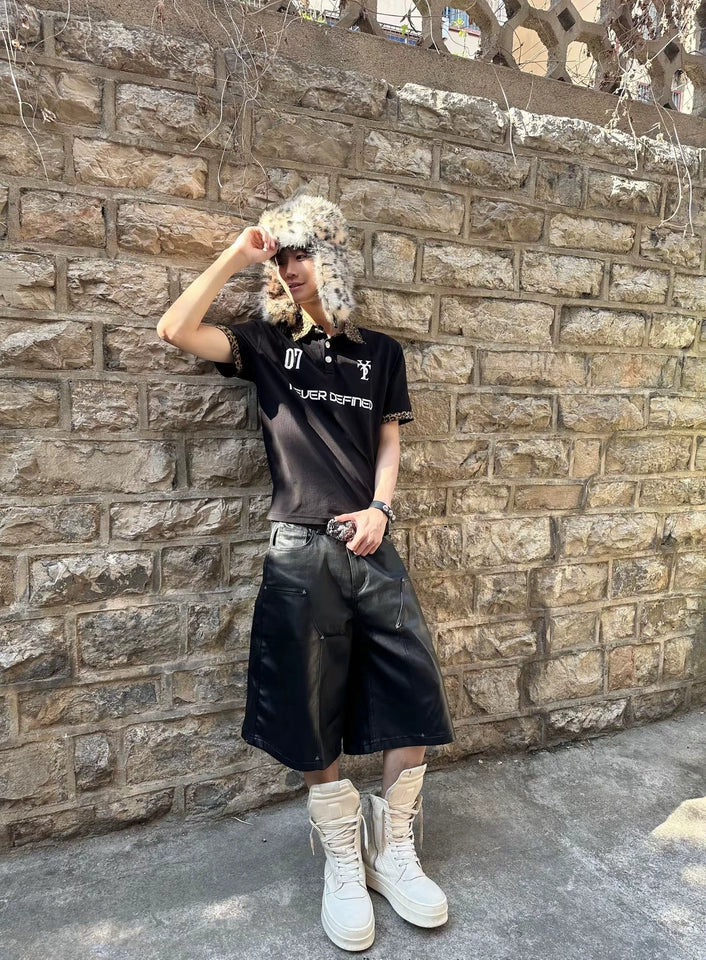 WAXCOATED FROUD SHORTS