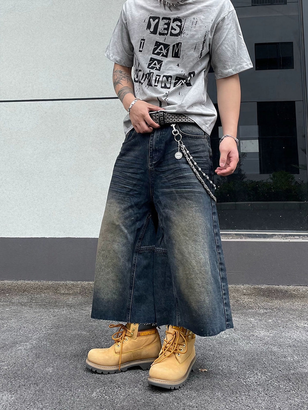 HYDRA WASHED DENIM SHORTS