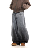 SPATTER WIDE DENIM