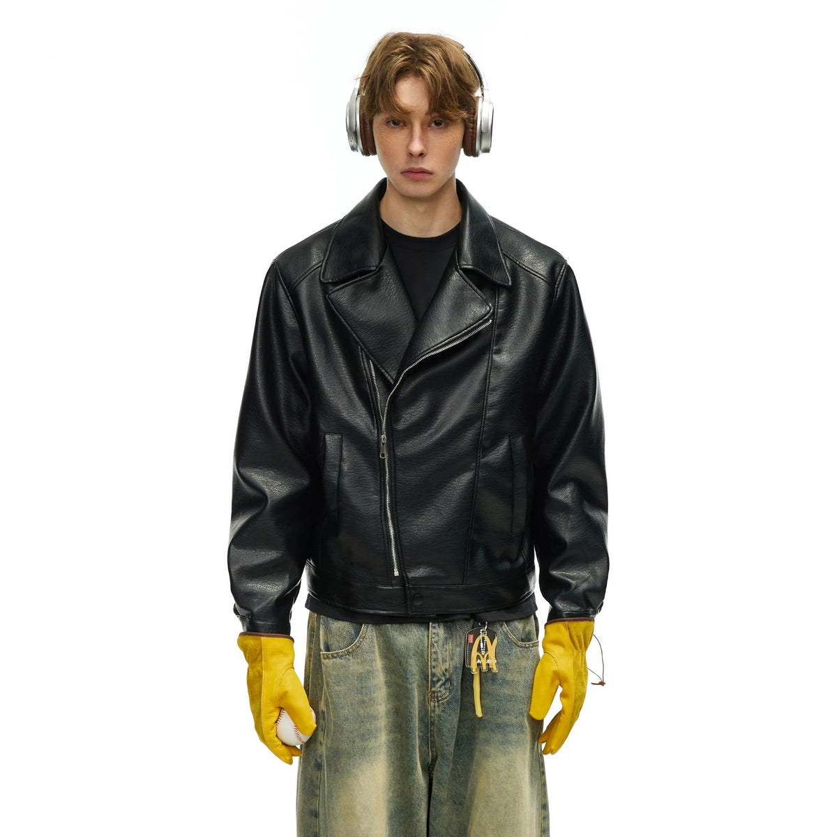Stride Zip Leather jacket