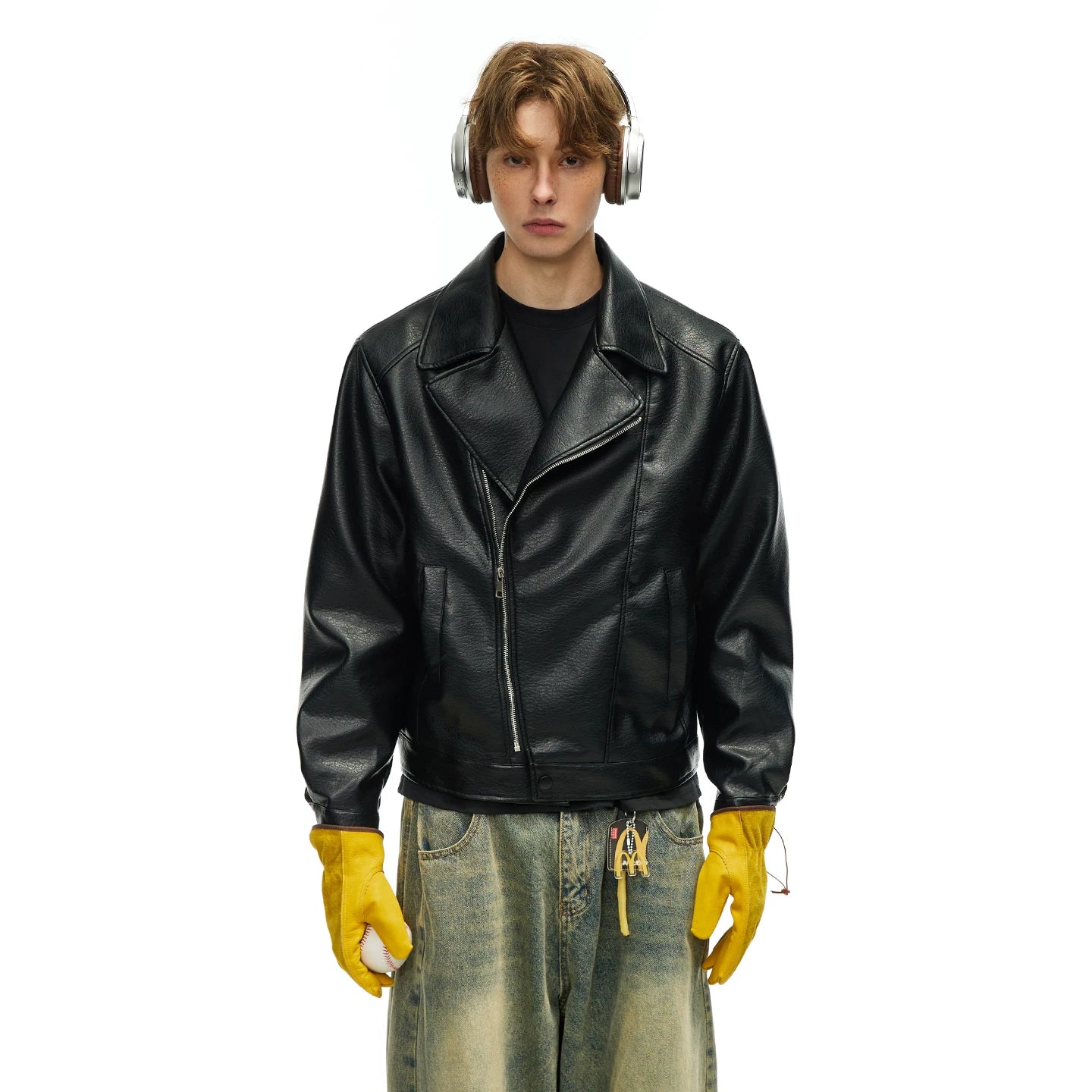 Stride Zip Leather jacket