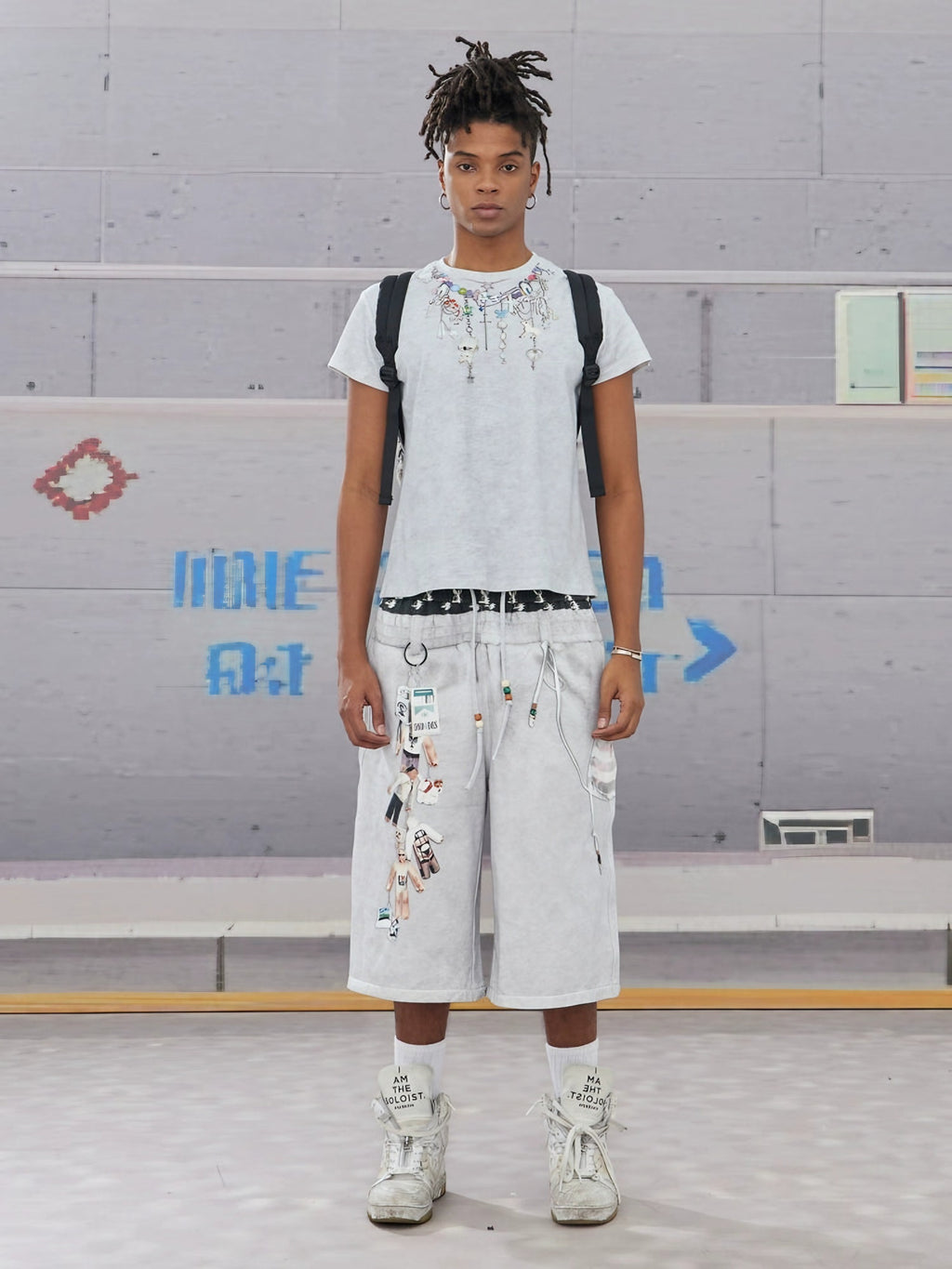 BLAZE CARTOON SWEAT SHORTS