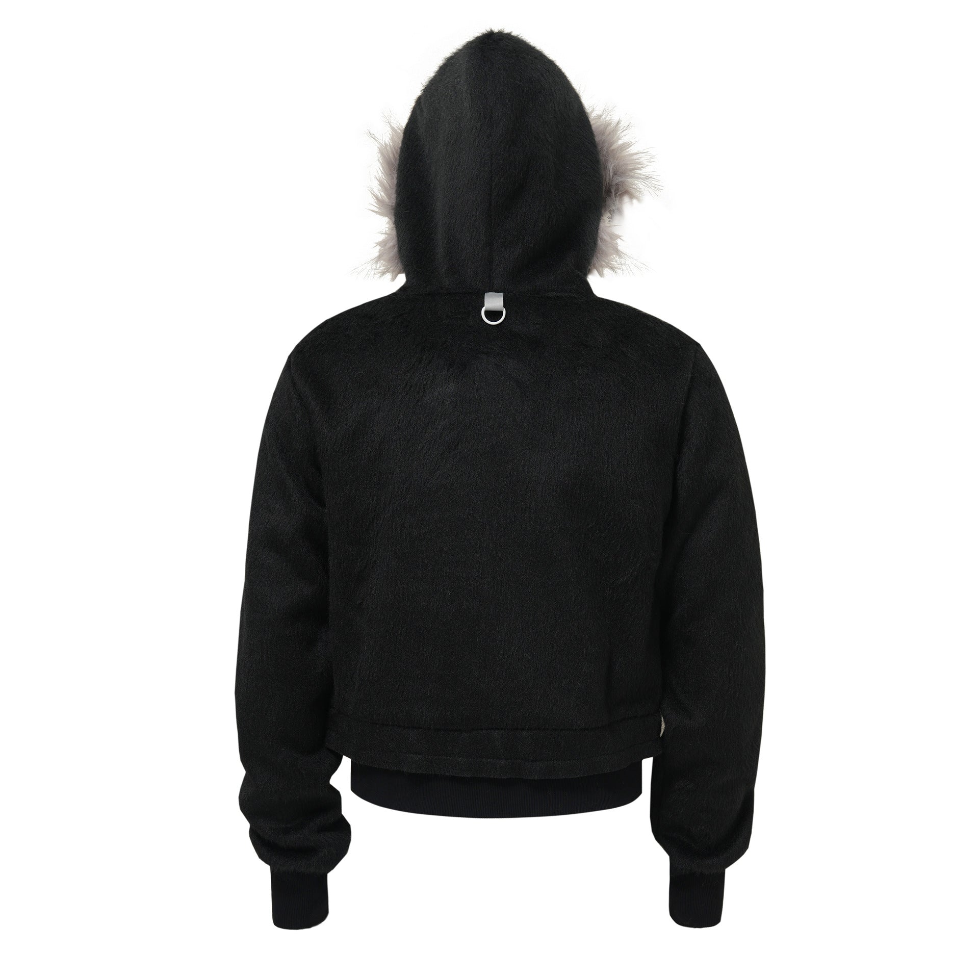 FROST FUR HOODED JACKET