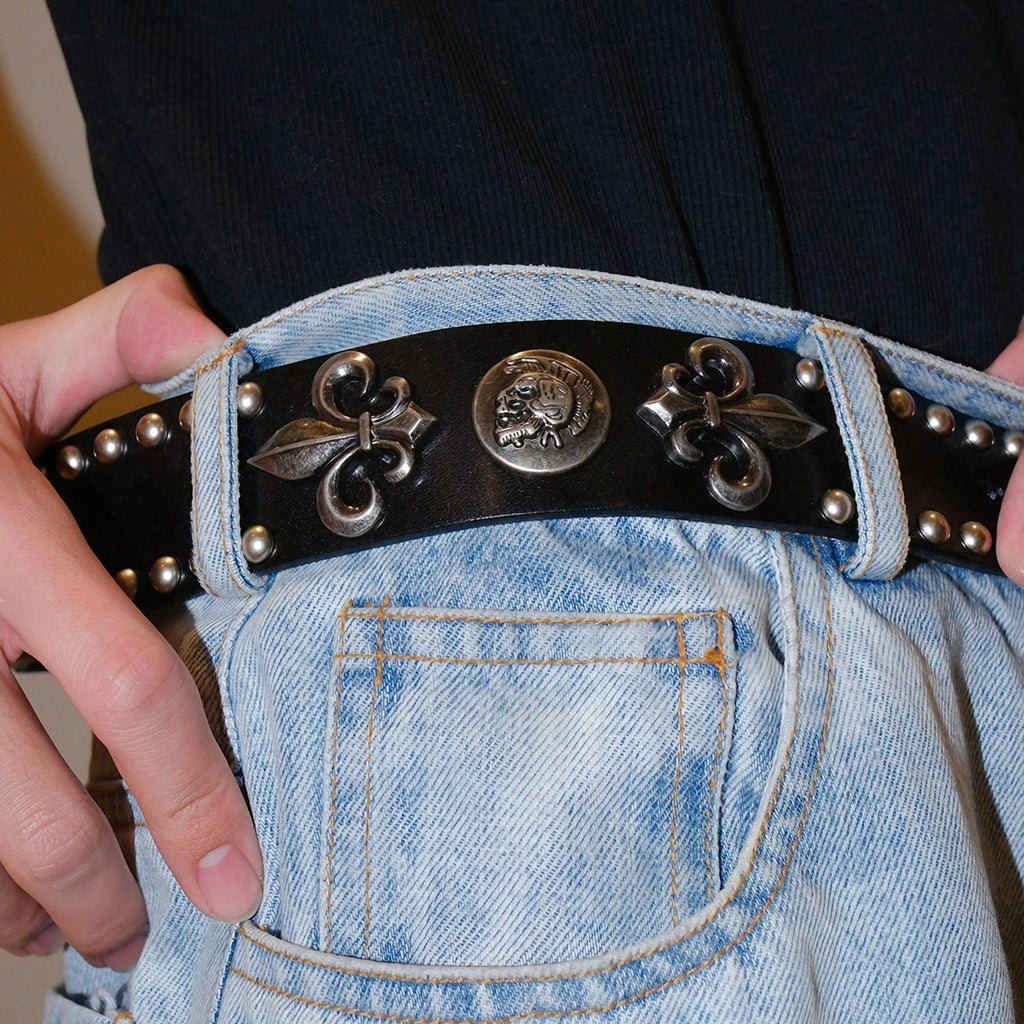 KNIGHT STUDDED BELT