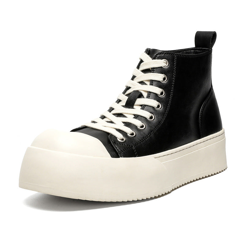 Luxury mid top sneaker +10cm