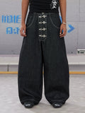 BUCKLE DESIGN DENIM
