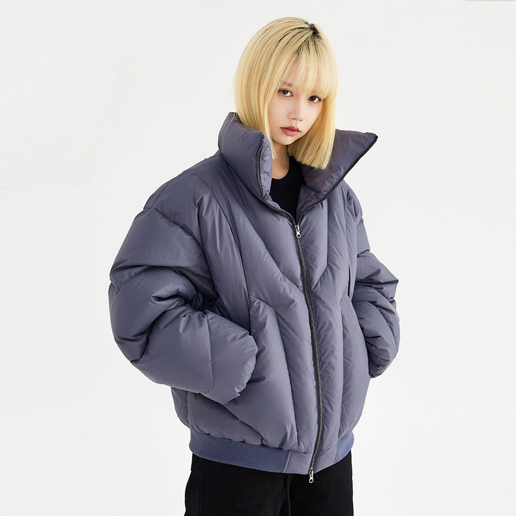 MIDNIGHT CROPPED PUFFER