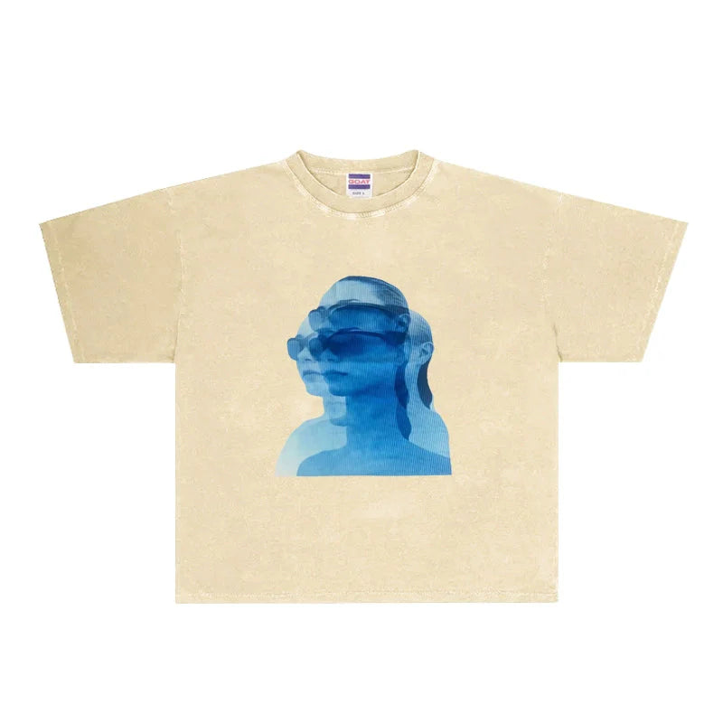 Ghosting Portrait T-Shirts