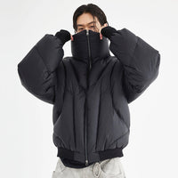 MIDNIGHT CROPPED PUFFER