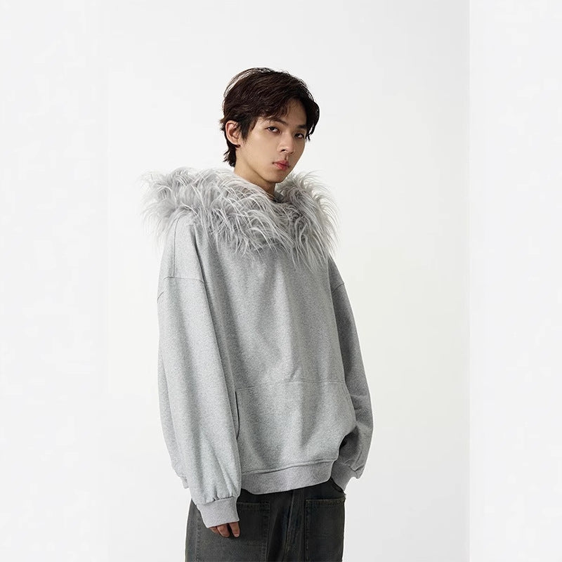 NORDIC FUR HOODIE