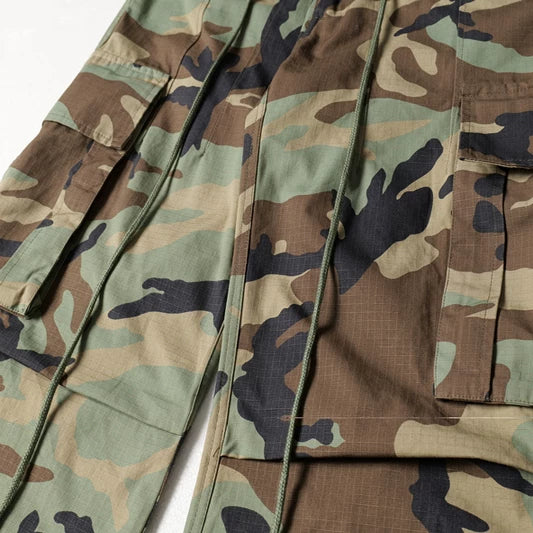 Military Camo Baggy Pants