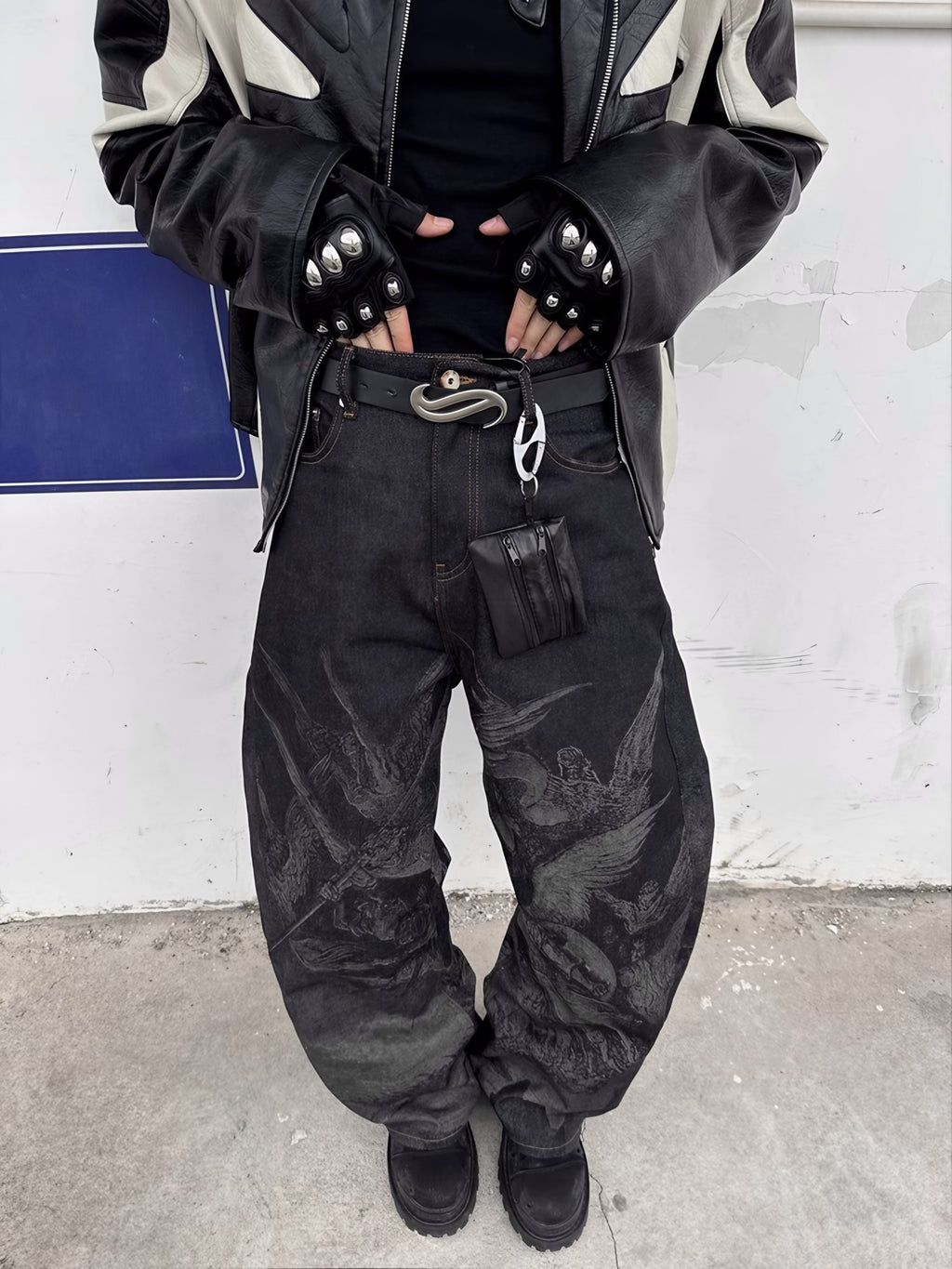 LOST PARADISE SHADOW DENIM PANTS