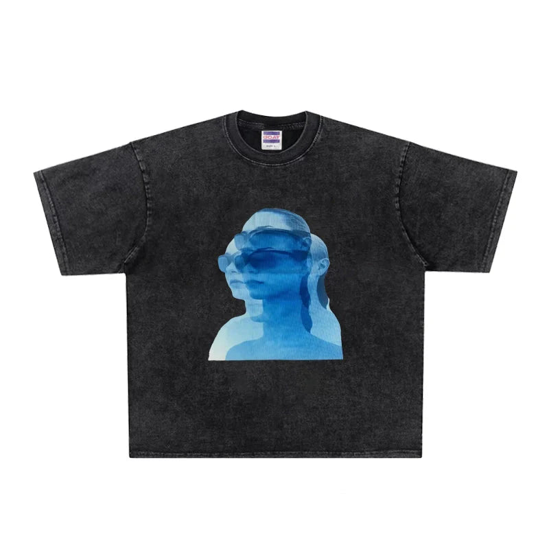Ghosting Portrait T-Shirts