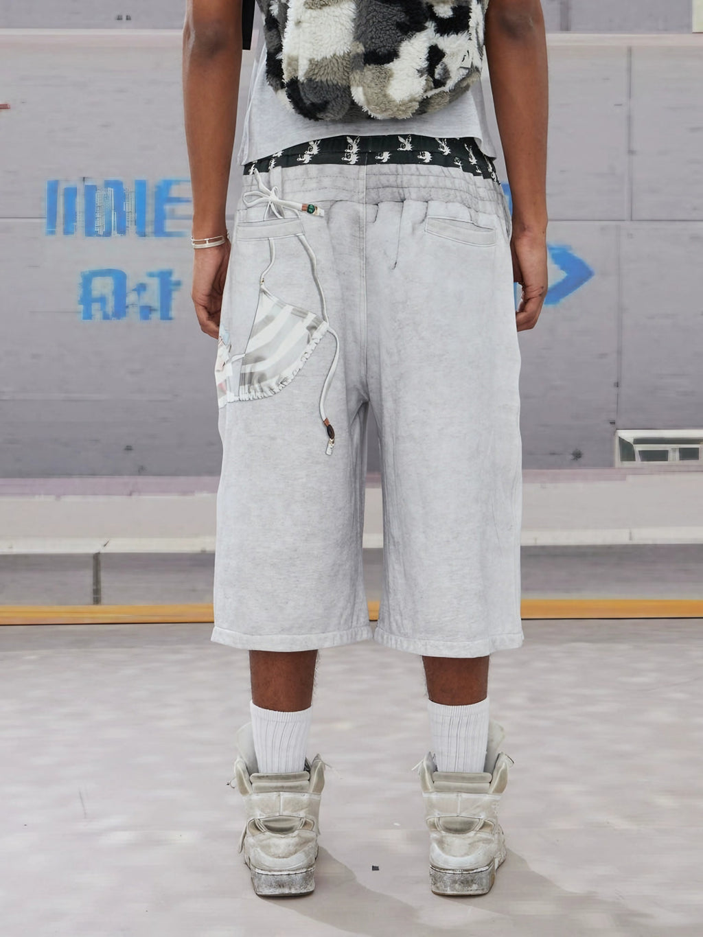 BLAZE CARTOON SWEAT SHORTS