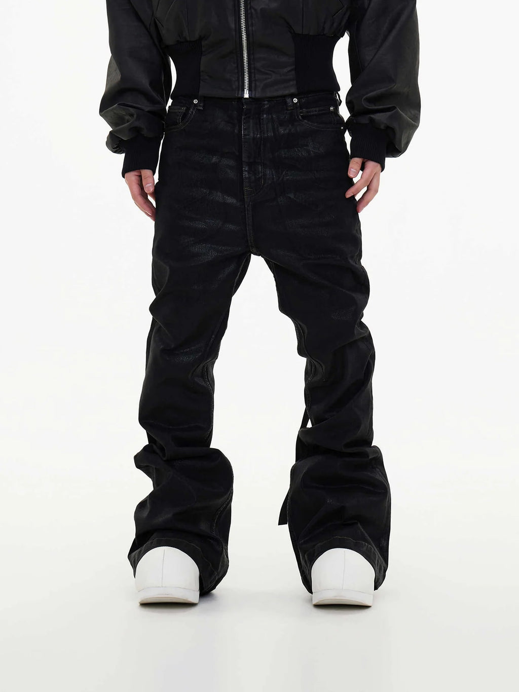 BLK WAX DENIM