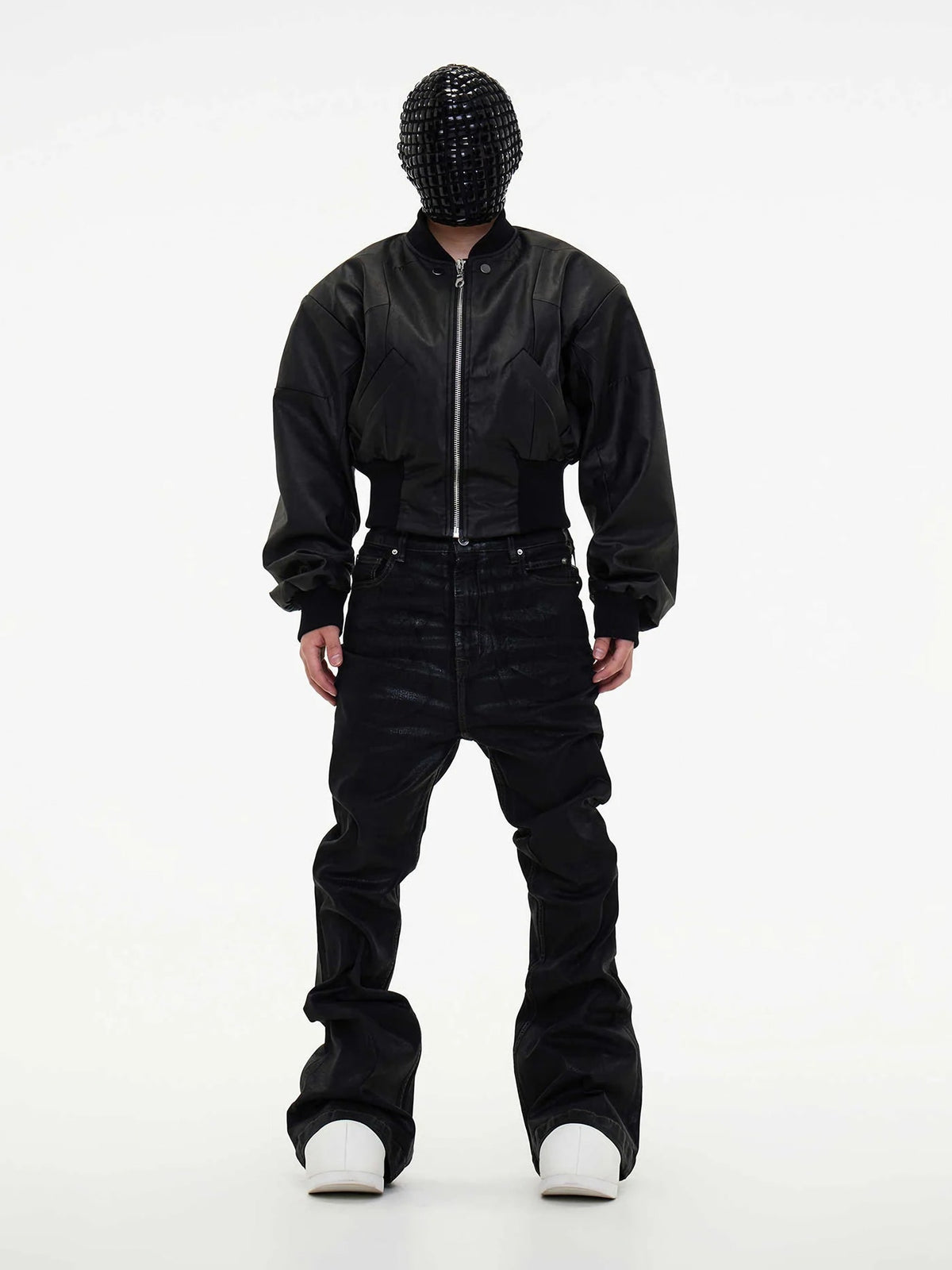 BLK WAX DENIM
