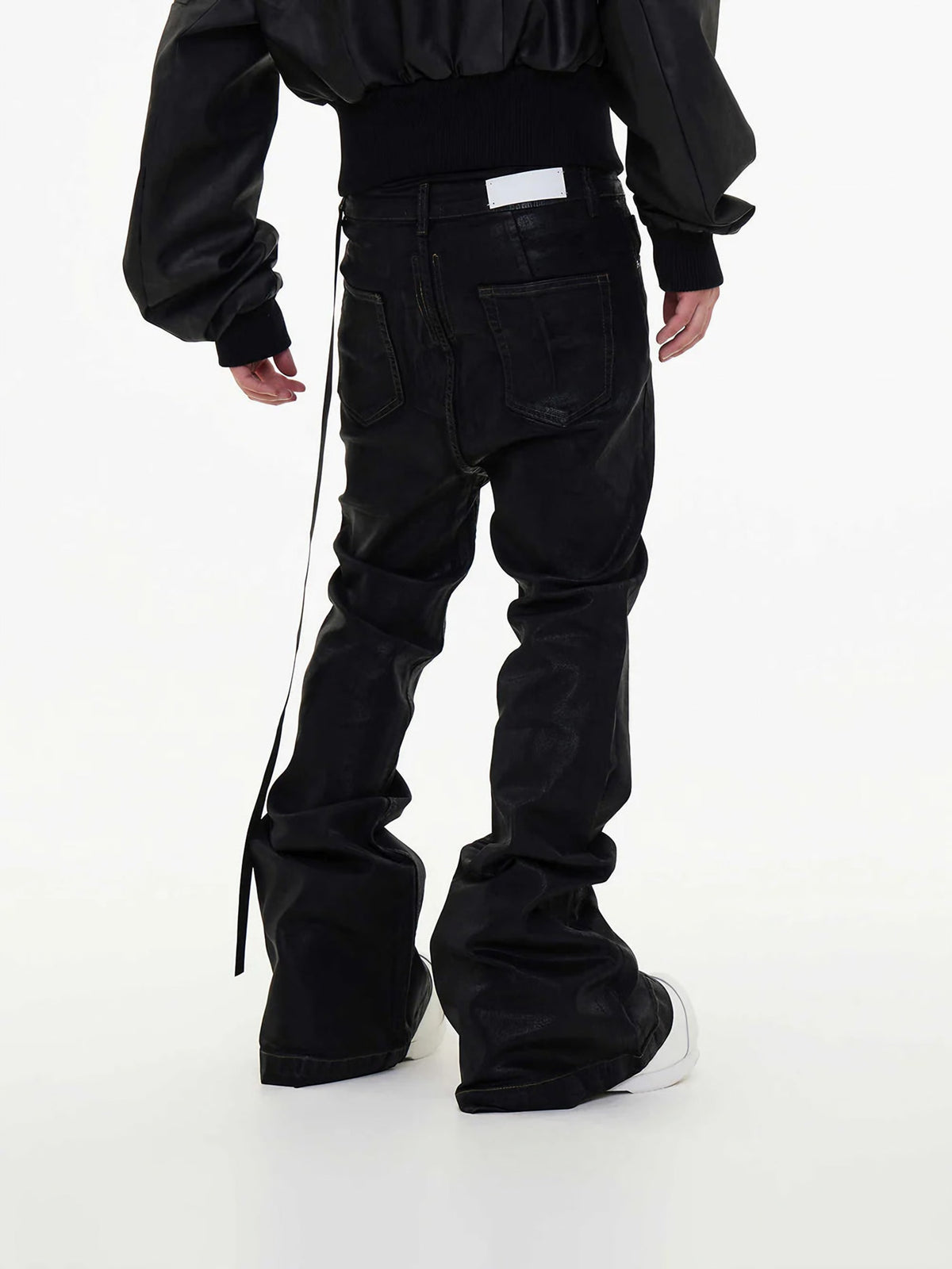 BLK WAX DENIM