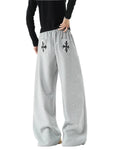 ASPHALT WIDE BALLOON SWEATPANTS