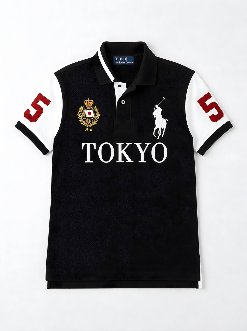 TOKYO CONTRAST SLEEVE POLO 正面