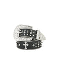 CROSS RHINESTONE WESTERN BELT
