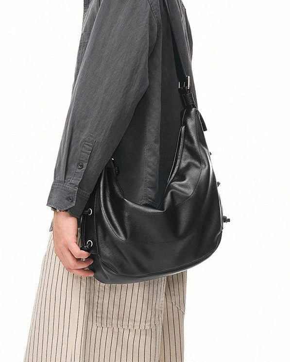 ECLIPSE GATHERED SHOULDER BAG