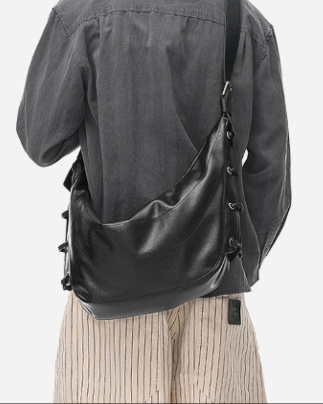 ECLIPSE GATHERED SHOULDER BAG