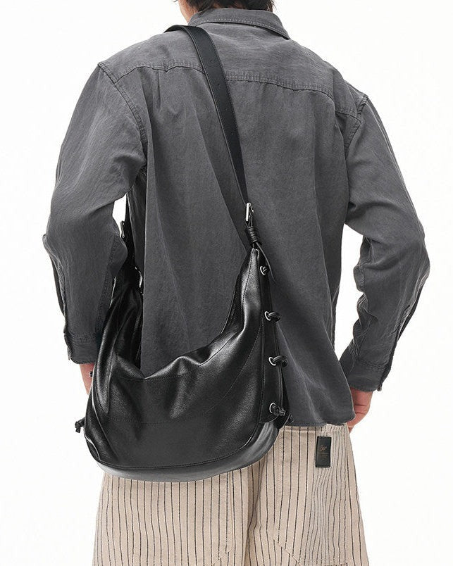ECLIPSE GATHERED SHOULDER BAG