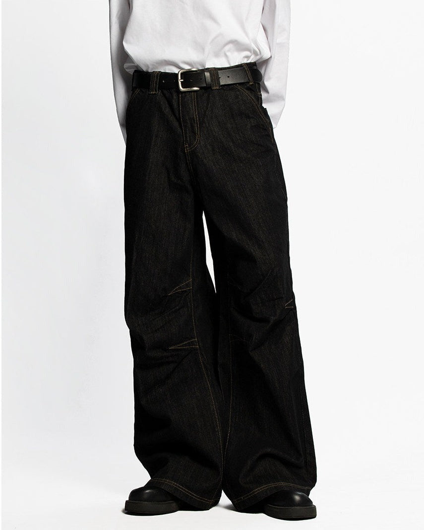 FOUNDRY RAW WIDE DENIM