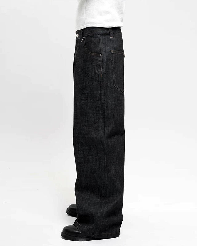 HEAVY 15OZ RIGID BAGGY DENIM