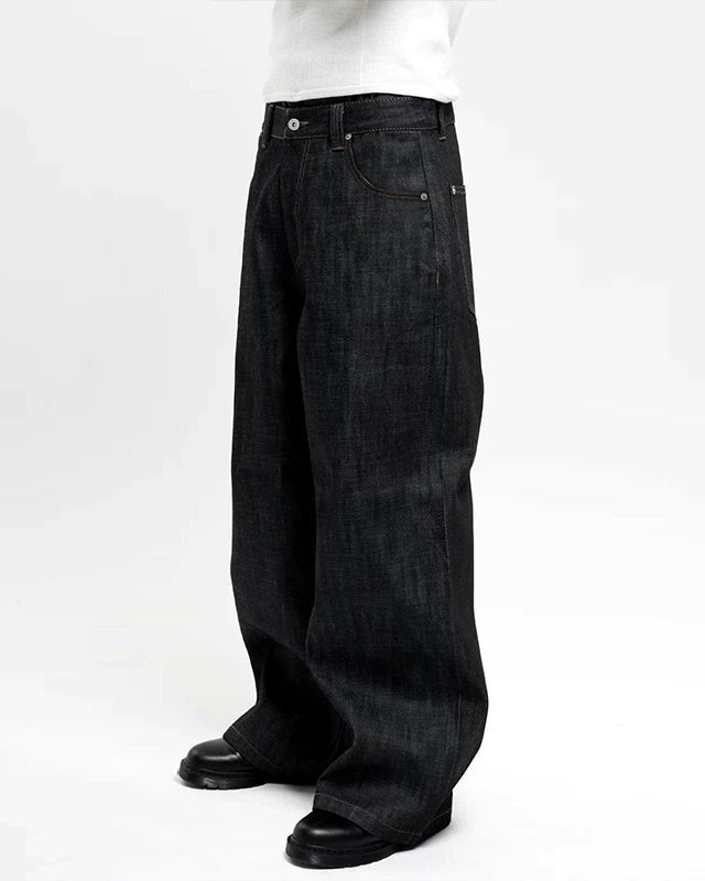 HEAVY 15OZ RIGID BAGGY DENIM