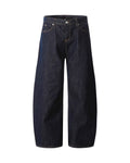 INDIGO BARREL WIDE DENIM