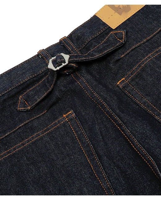 INDIGO BARREL WIDE DENIM