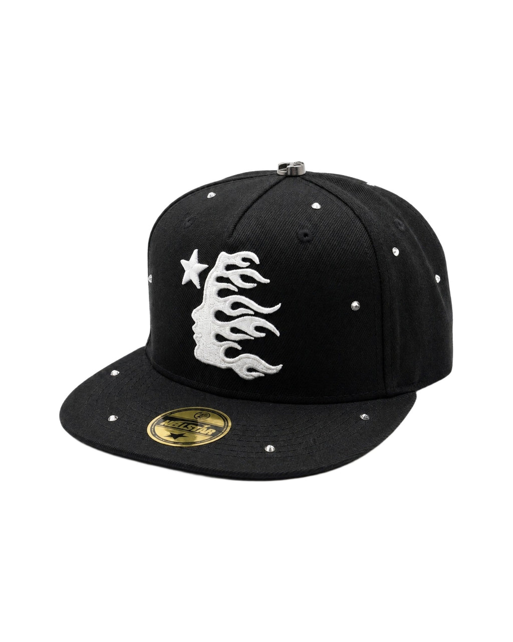 INFERNO STUD SNAPBACK CAP Black