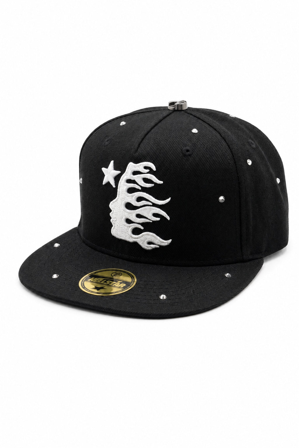 INFERNO STUD SNAPBACK CAP Black