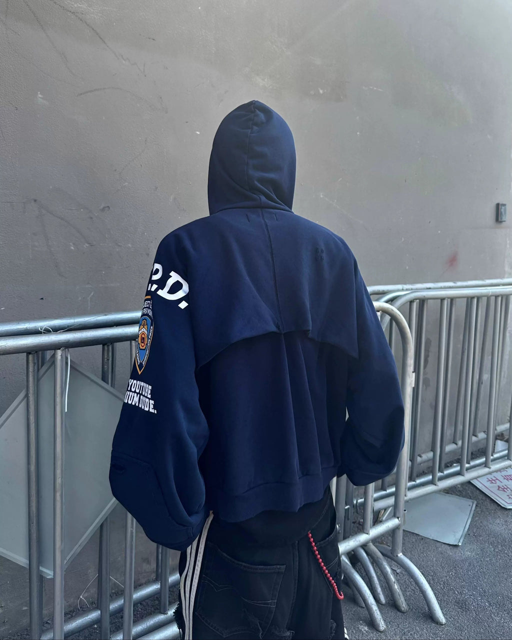 KORVEN DISTRESSED ZIP HOODIE