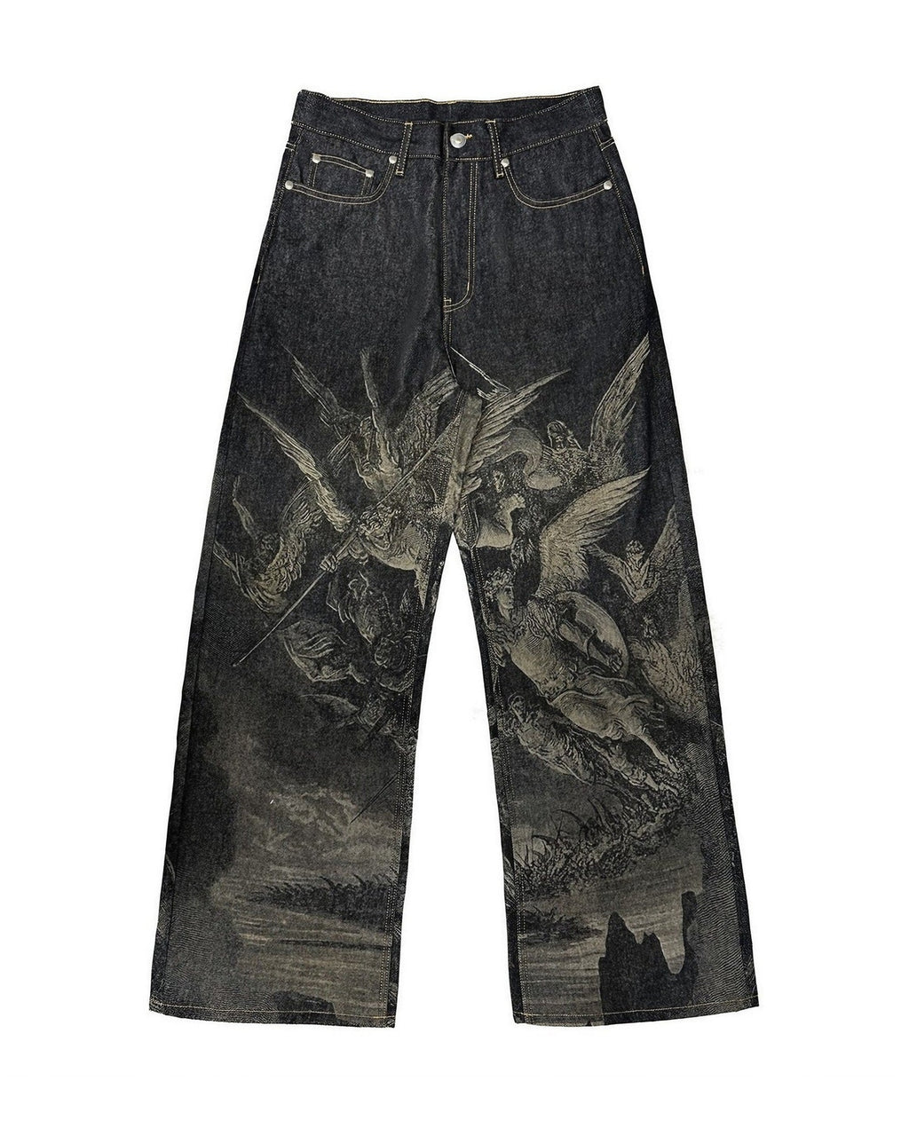 LOST PARADISE SHADOW DENIM PANTS
