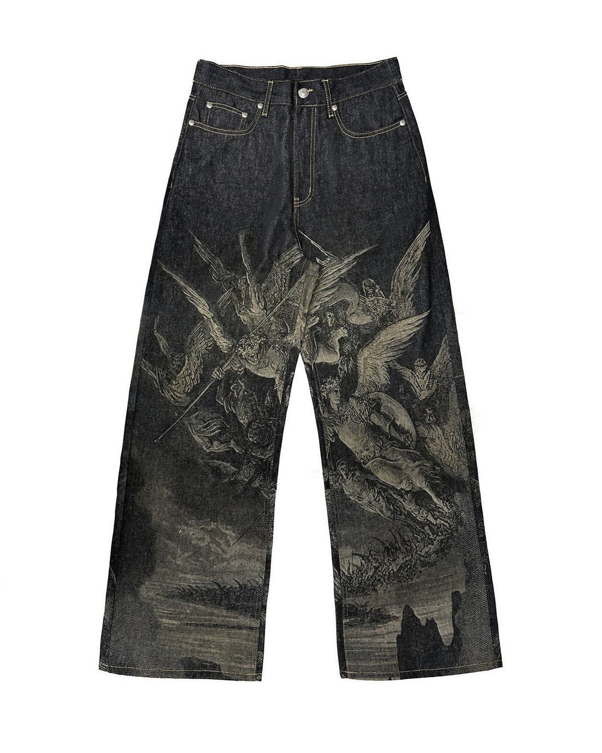 LOST PARADISE SHADOW DENIM PANTS