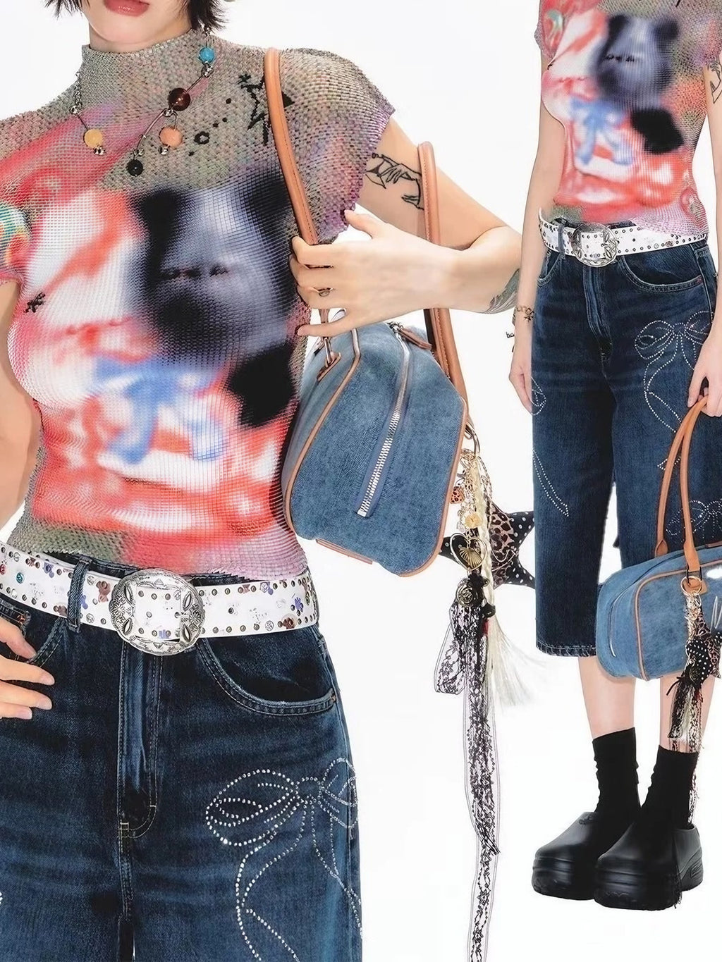LUMIRA JEWEL RHINESTONE BELT