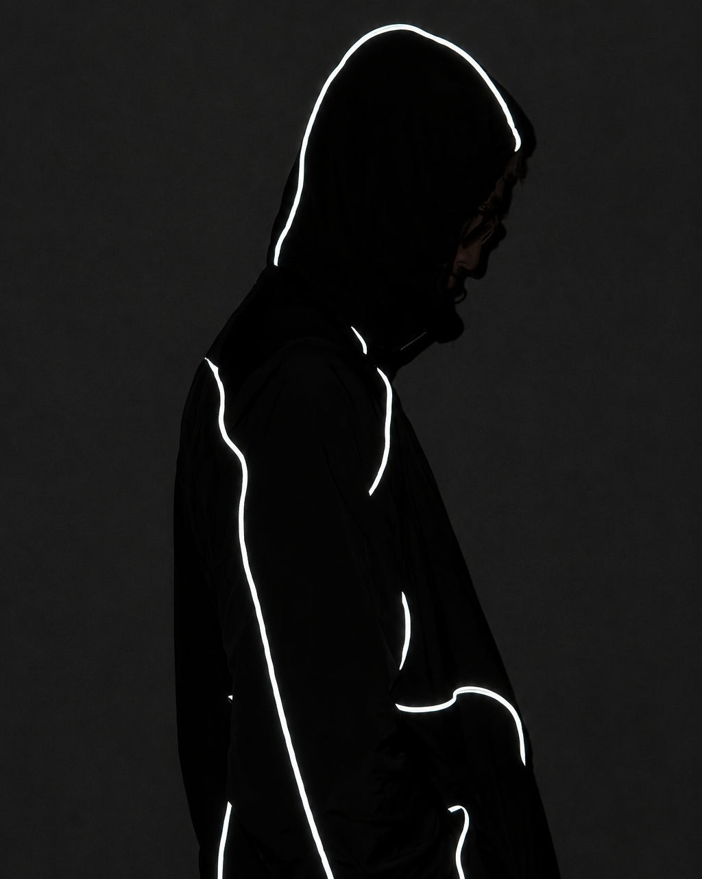 MERIDIAN PIPING NYLON JACKET