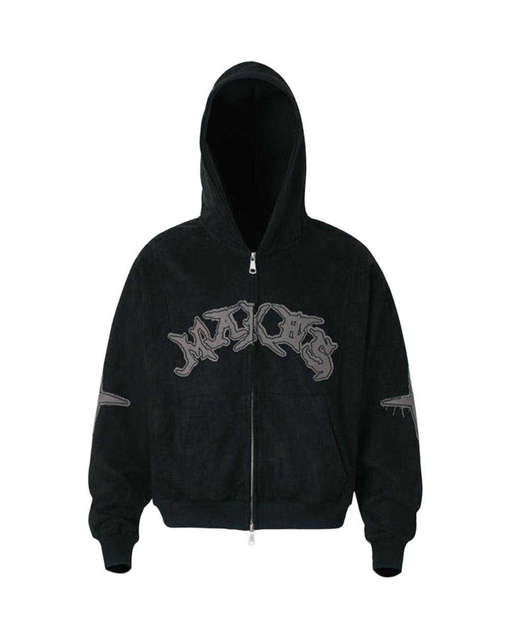 MIRELAN SUEDE ZIP HOODIE