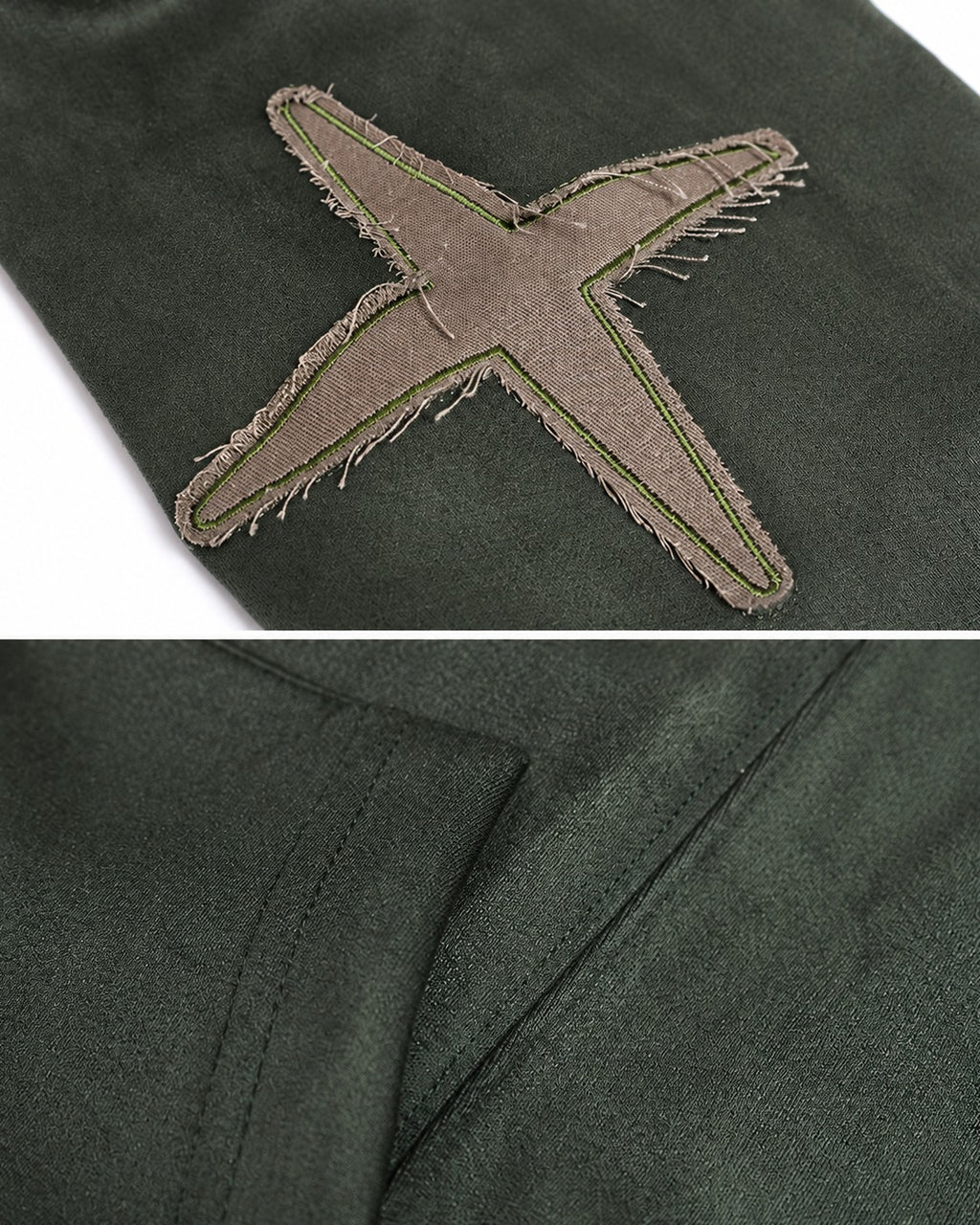 MIRELAN SUEDE ZIP HOODIE